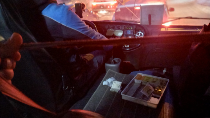 В Барнауле пассажиры остались на морозе из-за отказа водителя автобуса остановиться