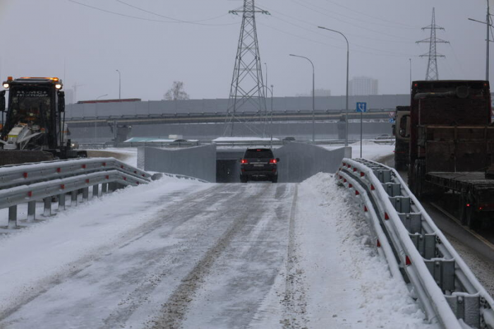 Тоннель открыт. Как выглядит завершенная мегаразвязка на Змеиногорском тракте в Барнауле