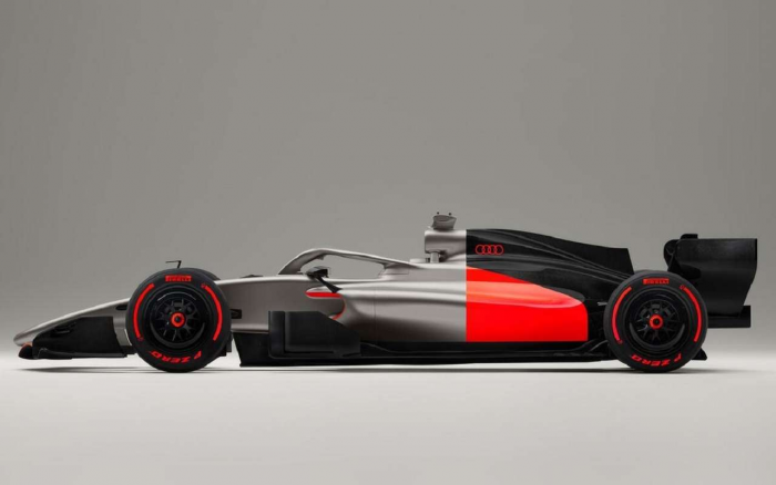 Audi представила раскраску своего болида Ф-1