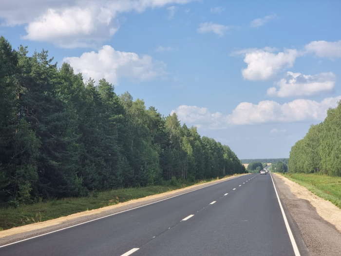 Отремонтировали самый длинный участок Выездное – Дивеево – Сатис в 2025 году