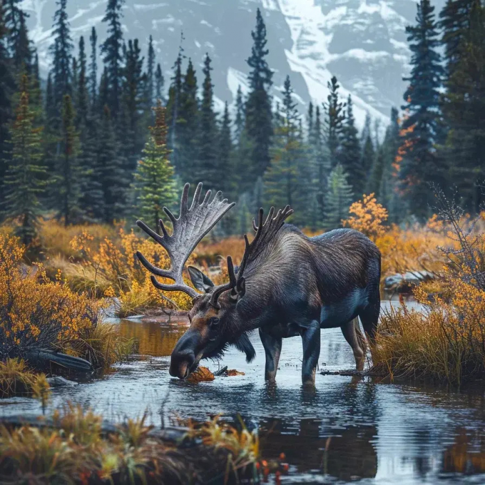 Почему лоси выходят к людям и что не нужно делать при встрече с ними