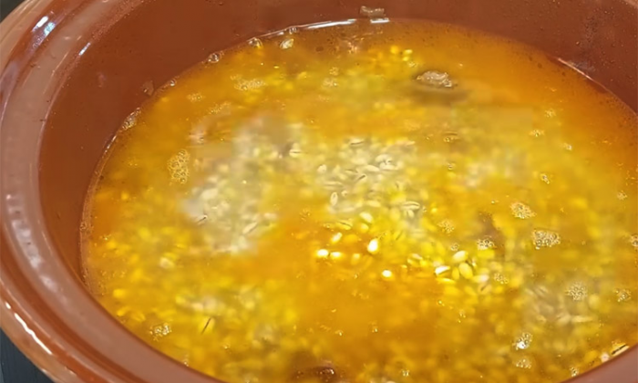 Готовим сухой рассольник. Ингридиенты почти как в супе, но только у нас нет бульона