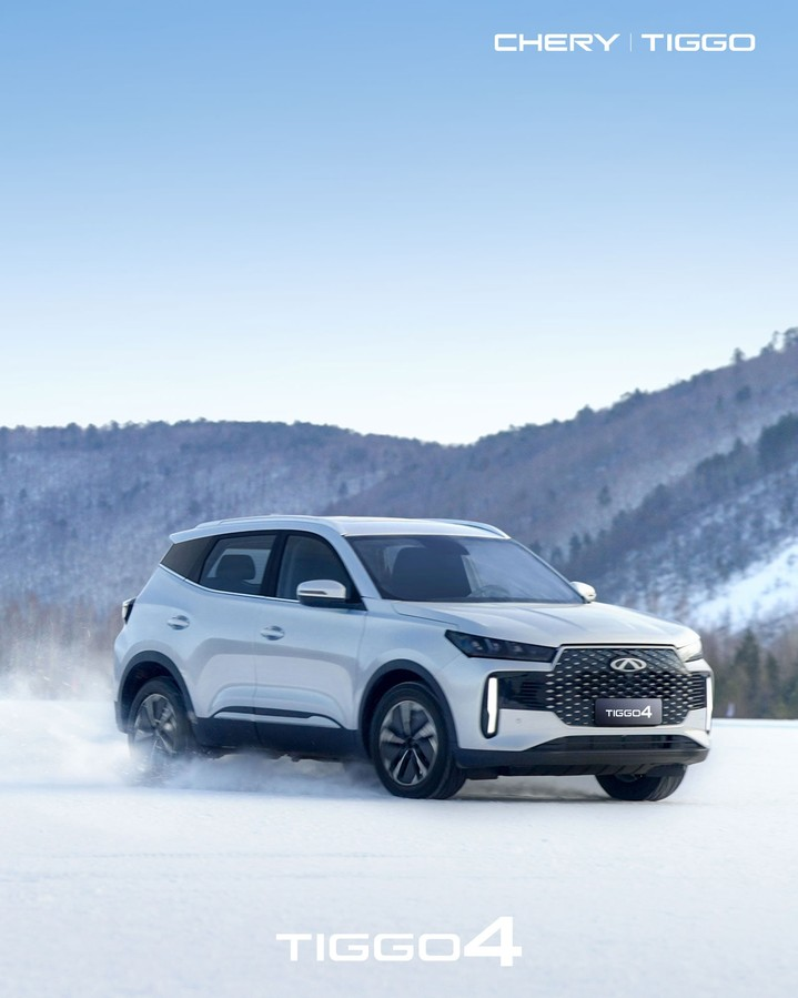 CHERY TIGGO 4 прошел испытания в зимних условиях  