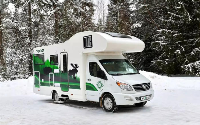 В Белоруссии представили комфортный автодом с «душевными» опциями