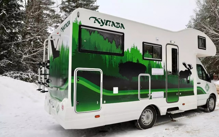 В Белоруссии представили комфортный автодом с «душевными» опциями