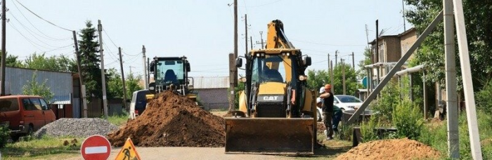В Доскее Бухар-Жырауского района начали централизованное подключение к воде
