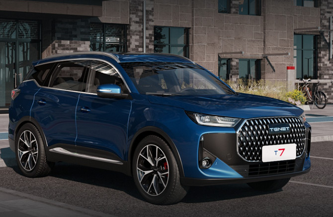 Кроссовер TENET T7 получил полный привод