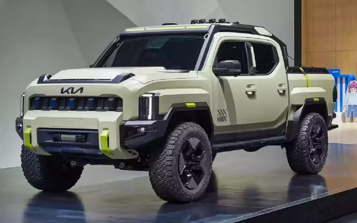 Kia представила военную версию нового Tasman. Первые подробности