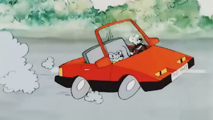 Теперь понятно, почему в легендарных мультиках СССР колеса рисовали овальными: это вовсе не киноляп