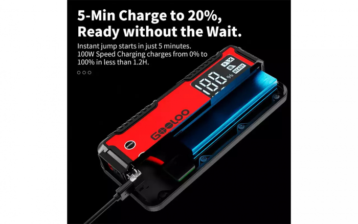 Этот монструозный бустер заведет любую машину в любой мороз, еще и стоит дешево