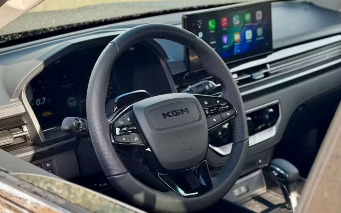 Обновленный SsangYong (теперь  KGM) представил новый пикап. Есть и дизельная версия