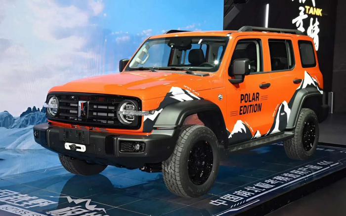 GWM запускает ограниченную серию из 300 рамных Tank 300 Polar Edition