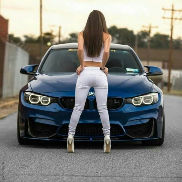 Фото девушек на bmw