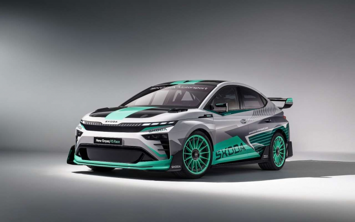 Концепт Enyaq RS Race: использование легких материалов повысило скорость
