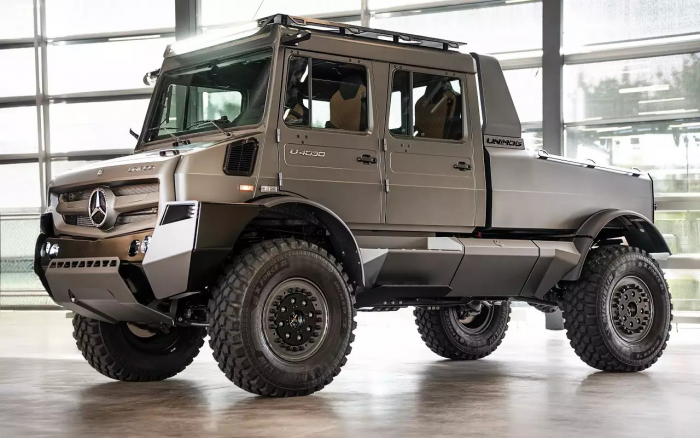 Грузовик тоже может быть роскошным. Unimog — мечта дальнобойщика