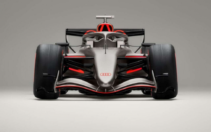 Audi представила раскраску своего болида Ф-1