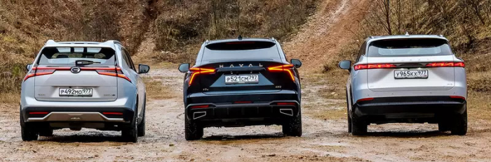 Полный привод, приемлемая цена  — большой тест свежих китайских кроссоверов