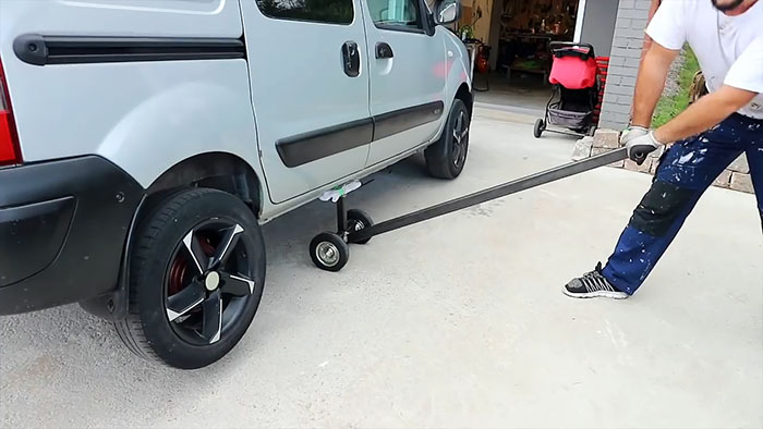 Автомобильный домкрат подъёмник своими руками