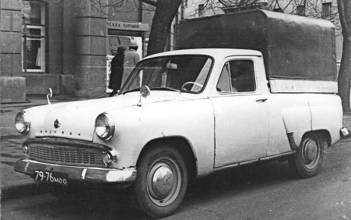 Буратино, Стиралка, Каблук — как появились имена грузовых Москвичей