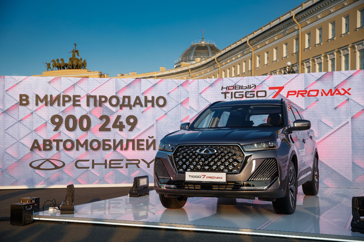 CHERY объявляет старт продаж новой версии популярного кроссовера TIGGO 7 PRO MAX  